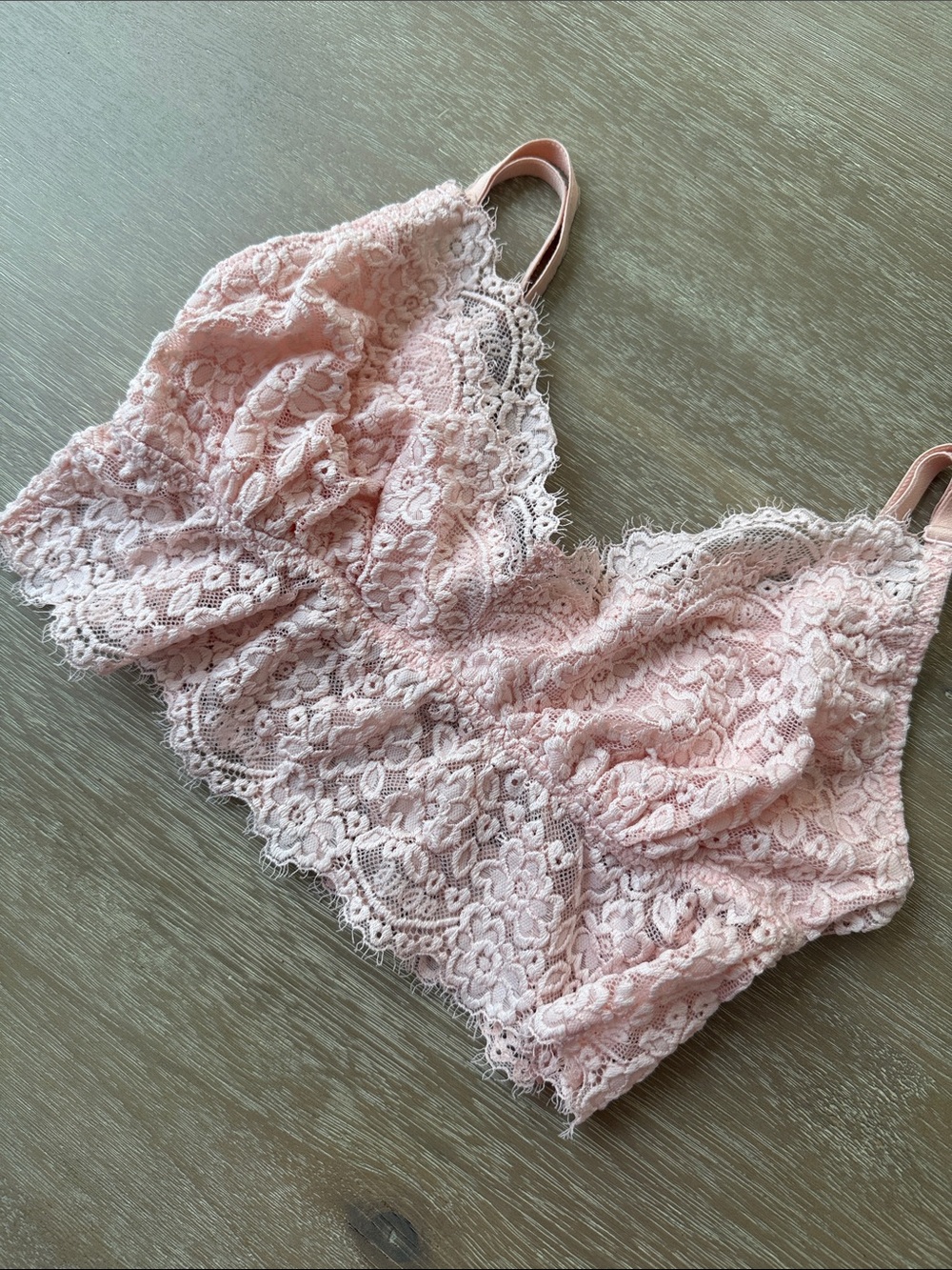 aerie Eyelash Lace Bralette | L